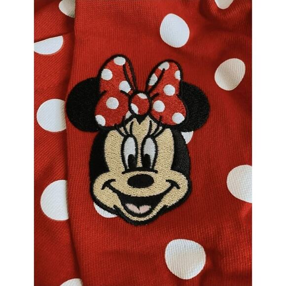 Disney Minnie Mouse XXL Authentic Sweatshirt Hoodie With Ears Bow NWT - Picture 5 of 7